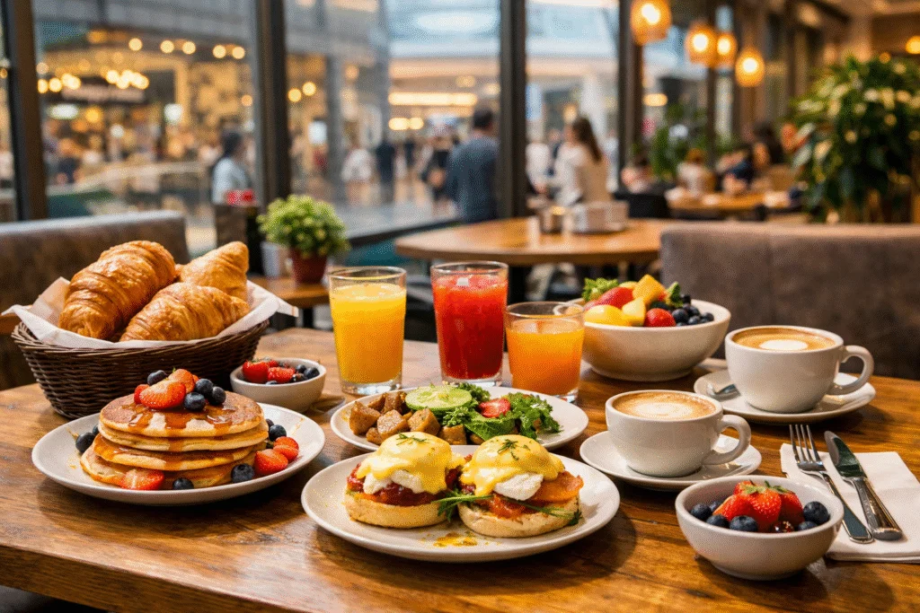 best breakfast spots in dubai mall