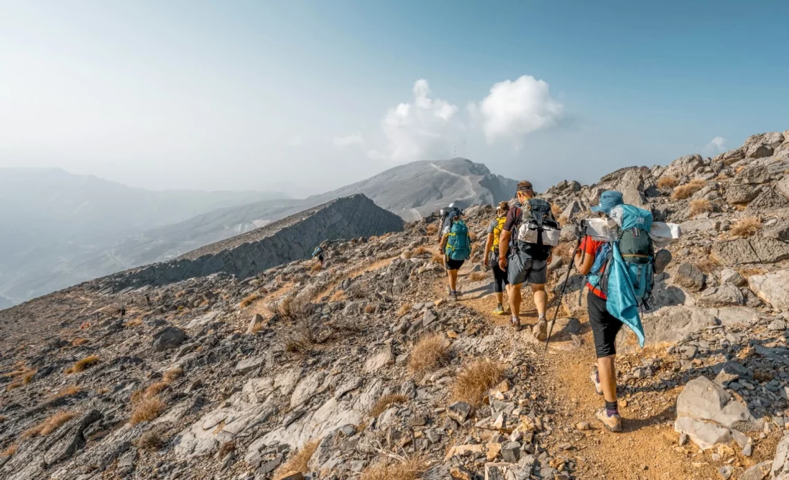 hiking near dubai