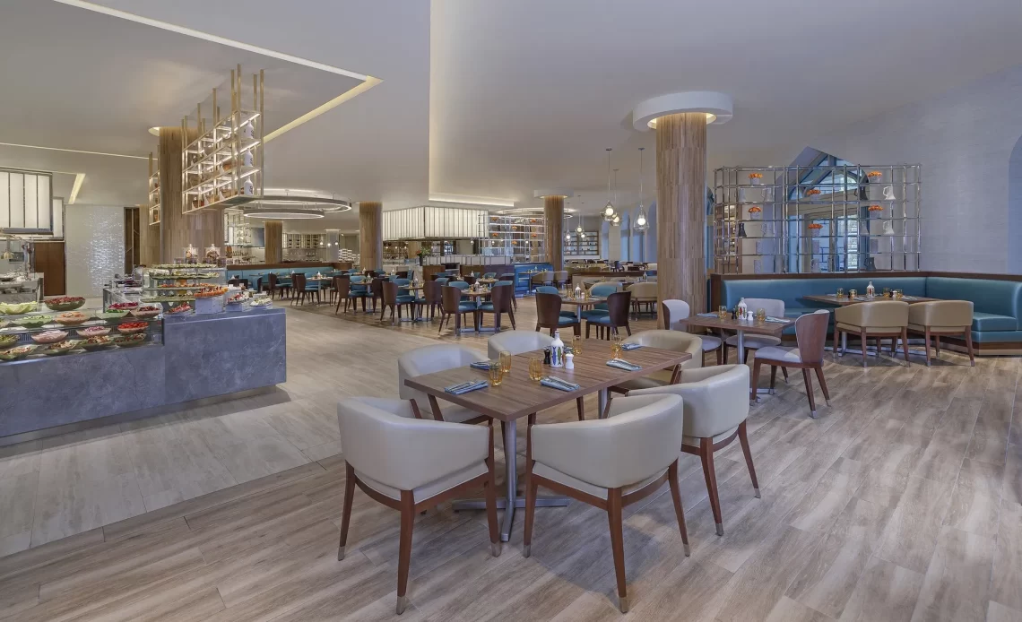 saffron restaurant at atlantis dubai