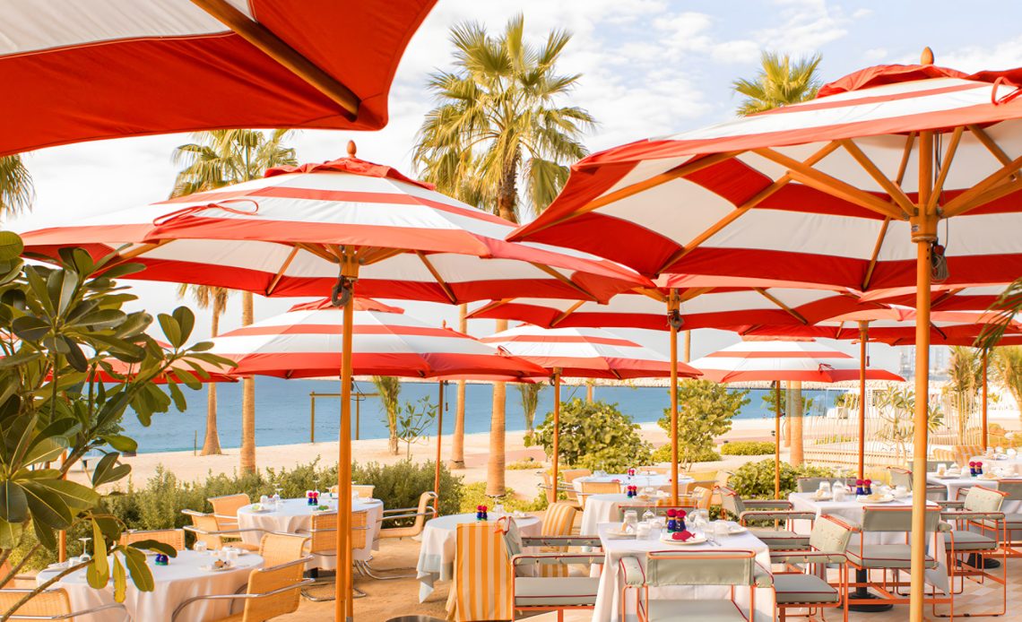 beachfront restaurants in dubai