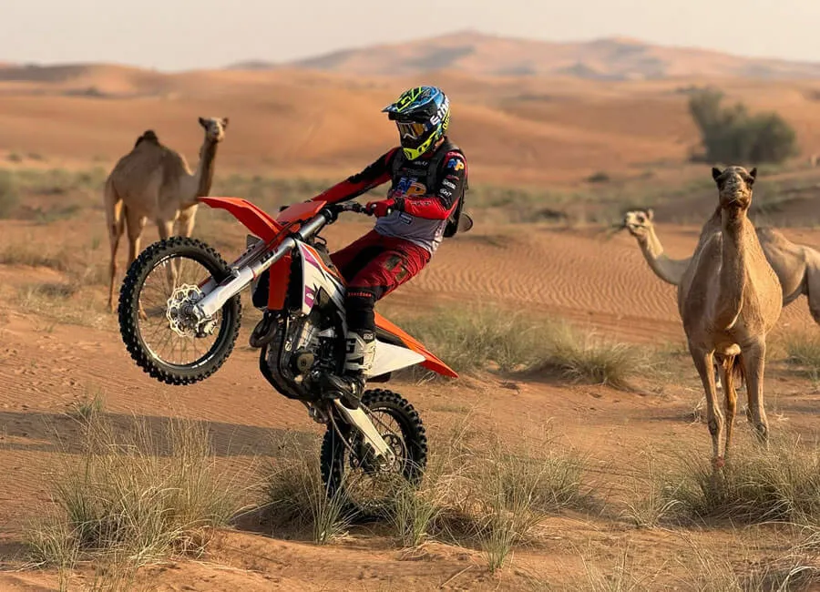 dirt bike trails in uae