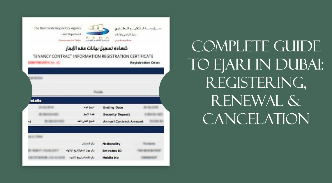 renew ejari contract in dubai